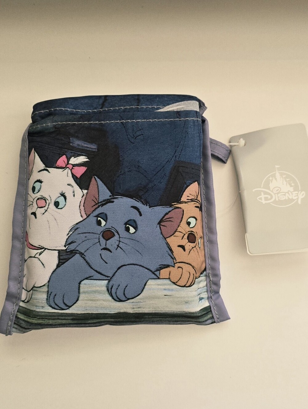 Disney Store Japan Aristocats Marie Berlioz Toulouse Foldable Eco Tote Bag NWT - Picture 10 of 10